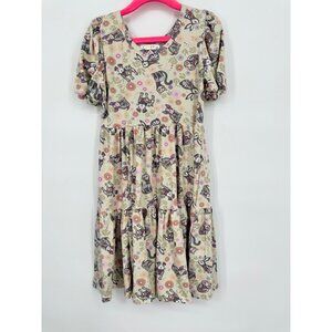 Dotdotsmile Girls Dress Size 5/6 Floral with Animal Skeleton New With Tags